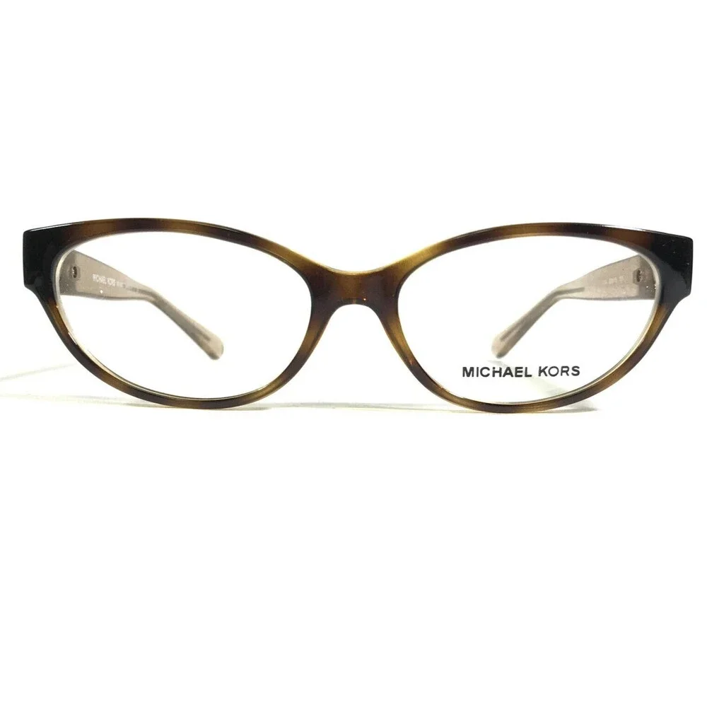 Michael Kors Eyeglasses Frames MK 8017 Tabitha VII 3104 Brown Glitter 52-15-135